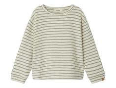 Lil Atelier birch seagrass stribet bluse